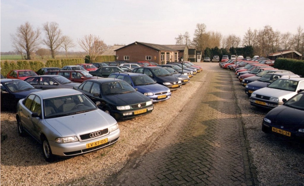Autobedrijf Gert Pater in de jaren 90